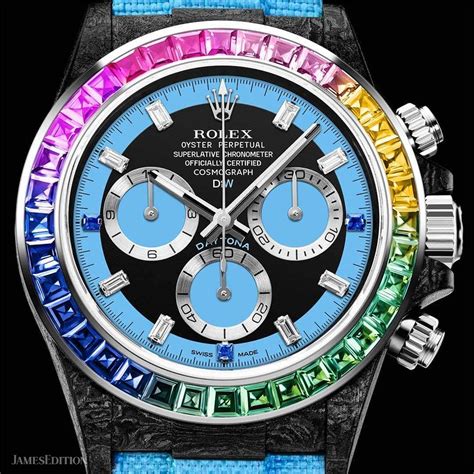 rolex daytona carbon fiber|Rolex diw rainbow candy daytona.